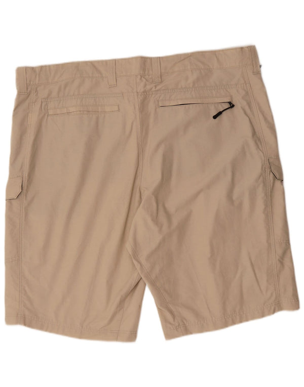 Мужские шорты карго Marks & Spencer W44 2XL бежевые, хлопок