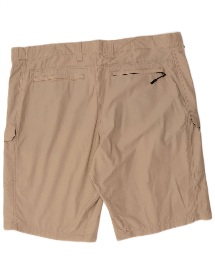 Мужские шорты карго Marks & Spencer W44 2XL бежевые, хлопок