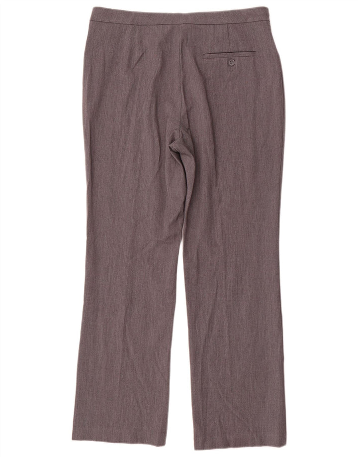 Женские прямые костюмные брюки Marks & Spencer UK 12 Medium W30 L28 Серые