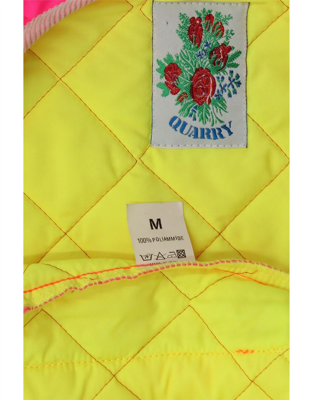 Женский стеганый жилет QUARRY UK 14, полиамид среднего розового цвета