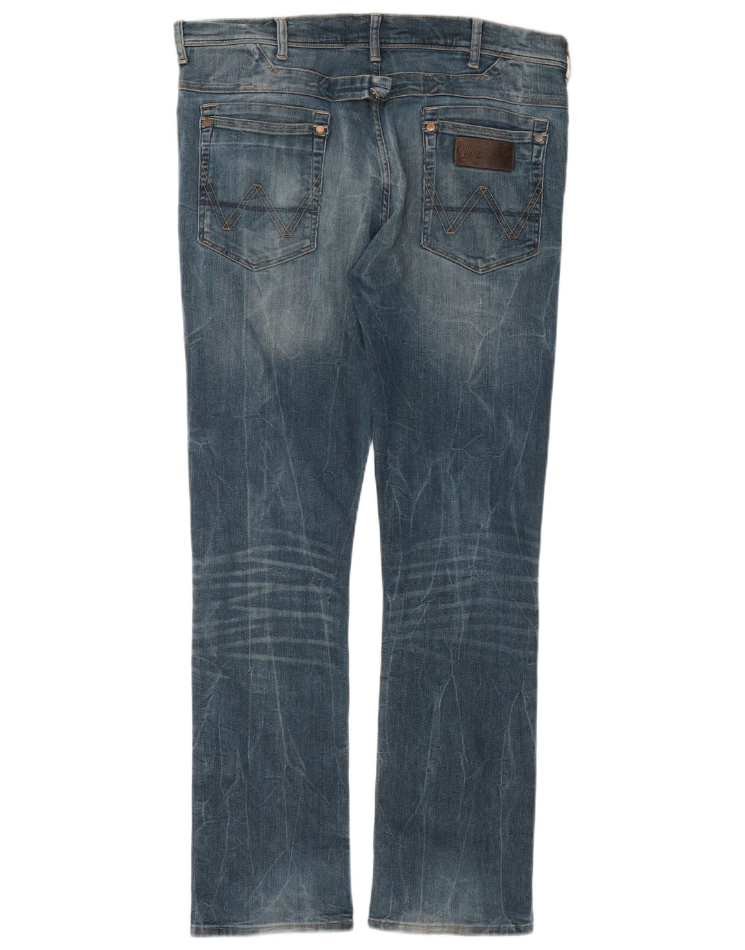 Мужские джинсы Wrangler Ben Slim W38 L34, синий хлопок