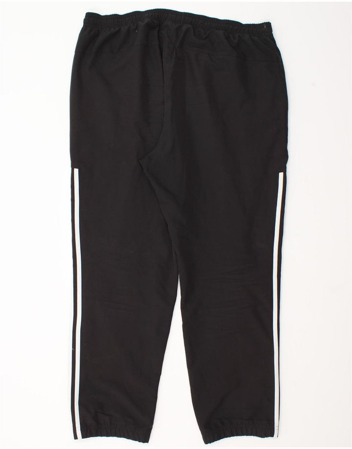 Мужские спортивные брюки Adidas XL черные из полиэстера