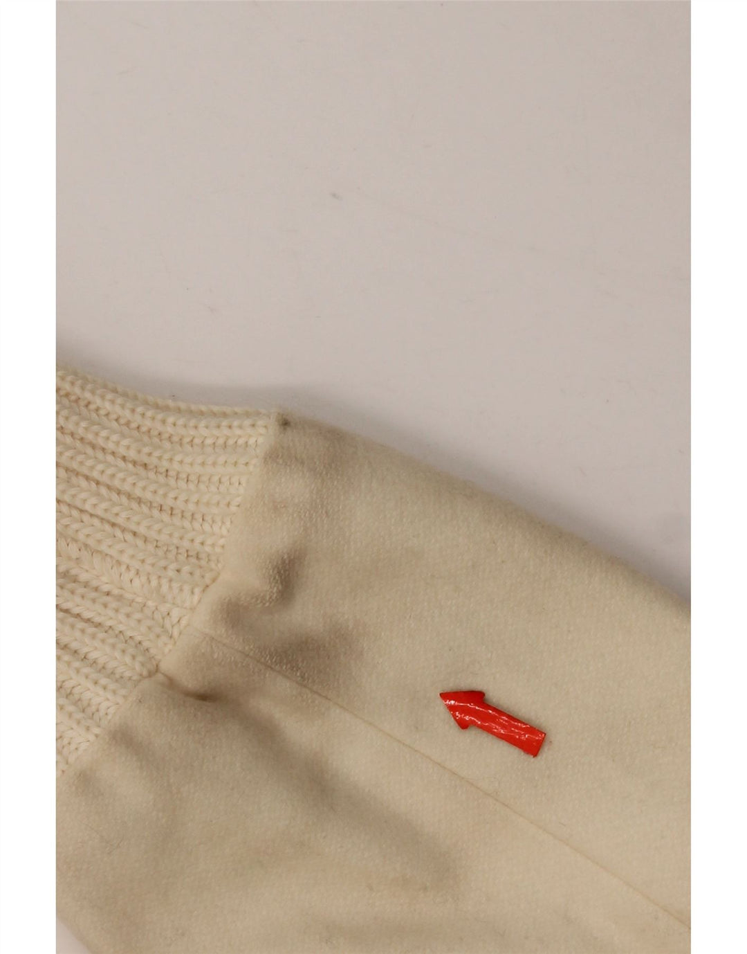 Женский бомбер Benetton IT 38 XS Off White Wool