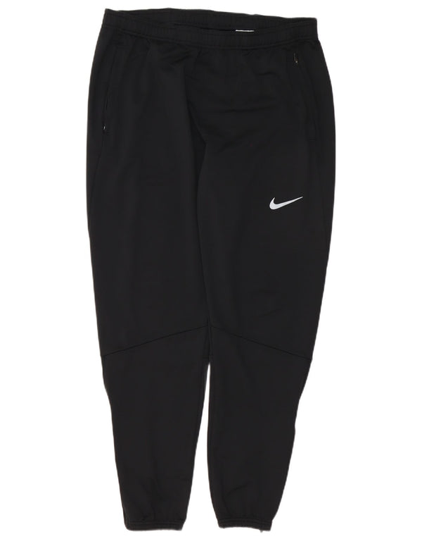 Мужские спортивные брюки для бега Nike Dri Fit, средние черные