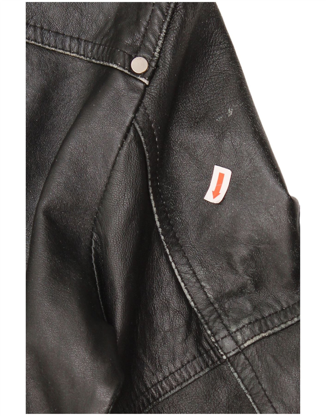 MOTIVI Женская кожаная куртка UK 14 Medium Black