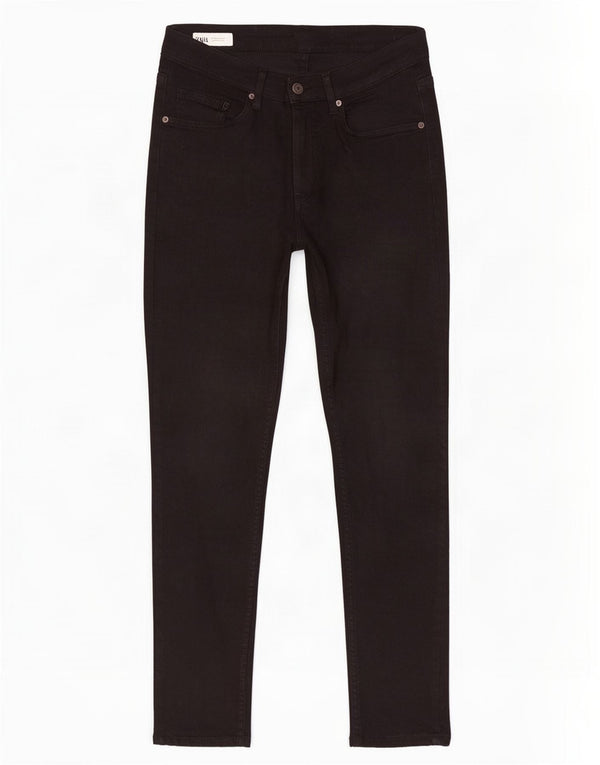 Мужские джинсы узкого кроя Zara EU 40 Medium W31 L32, черный хлопок