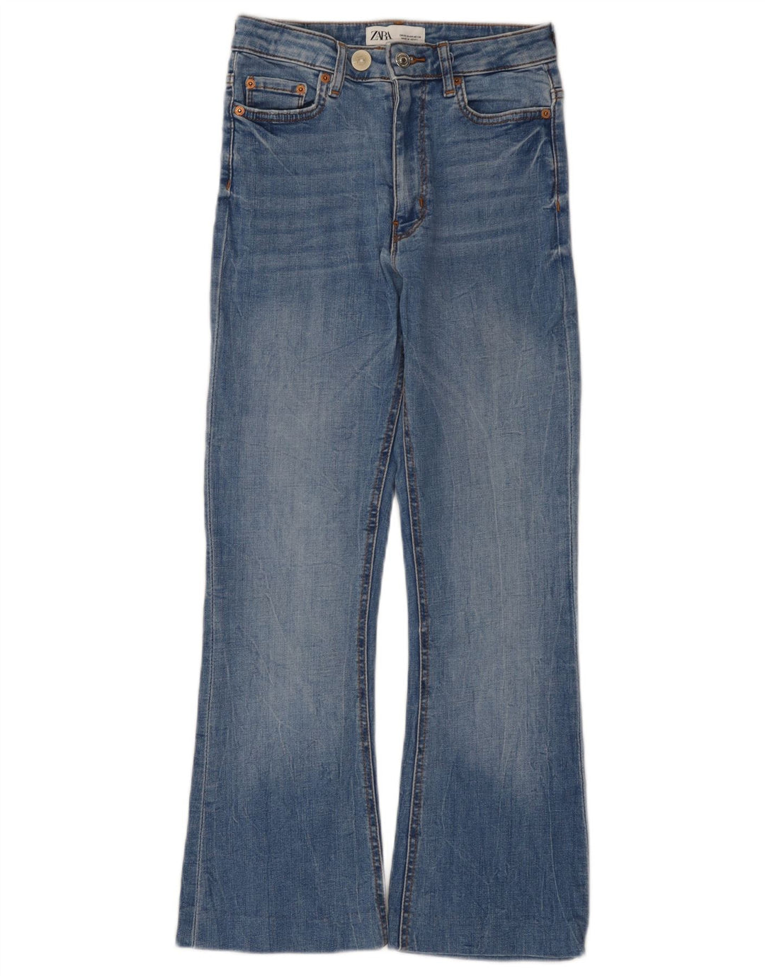 Женские джинсы Bootcut Zara EU 36 XS W26 L26 синие