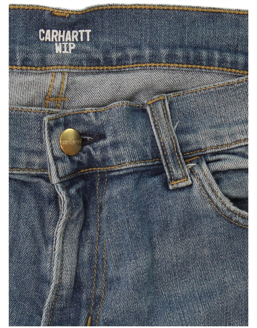 Мужские джинсы CARHARTT Wip Slim W34 L29 синие