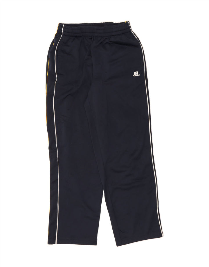 RUSSELL ATHLETIC Mens Tracksuit Trousers Medium  Navy Blue Polyester Vintage Russell Athletic and Second-Hand Russell Athletic from Messina Hembry 