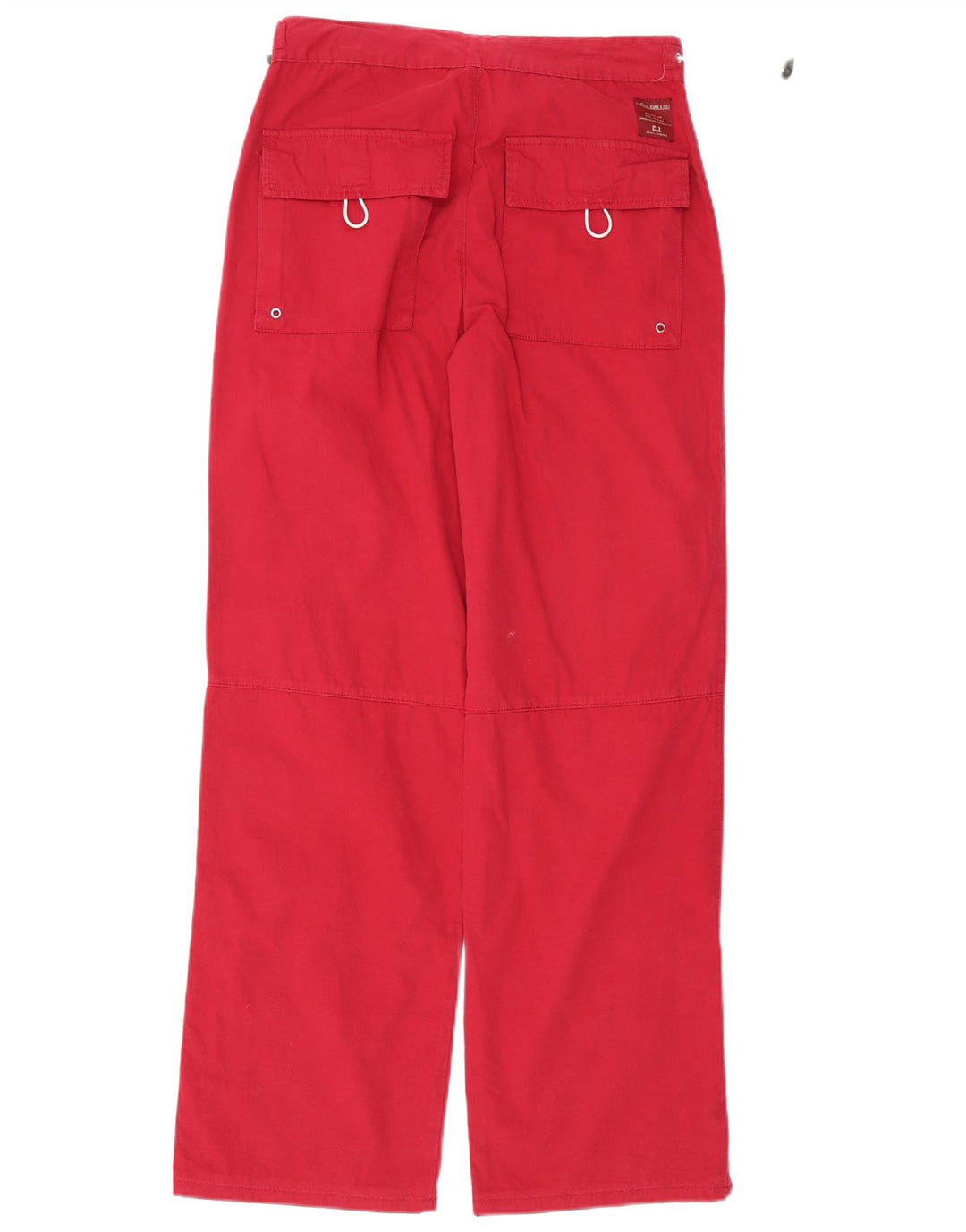 Carrera Мужские прямые брюки W31 L31 красные хлопковые