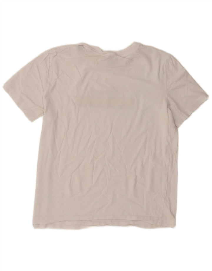 Женская футболка с рисунком Diesel Top UK 14, большая белая