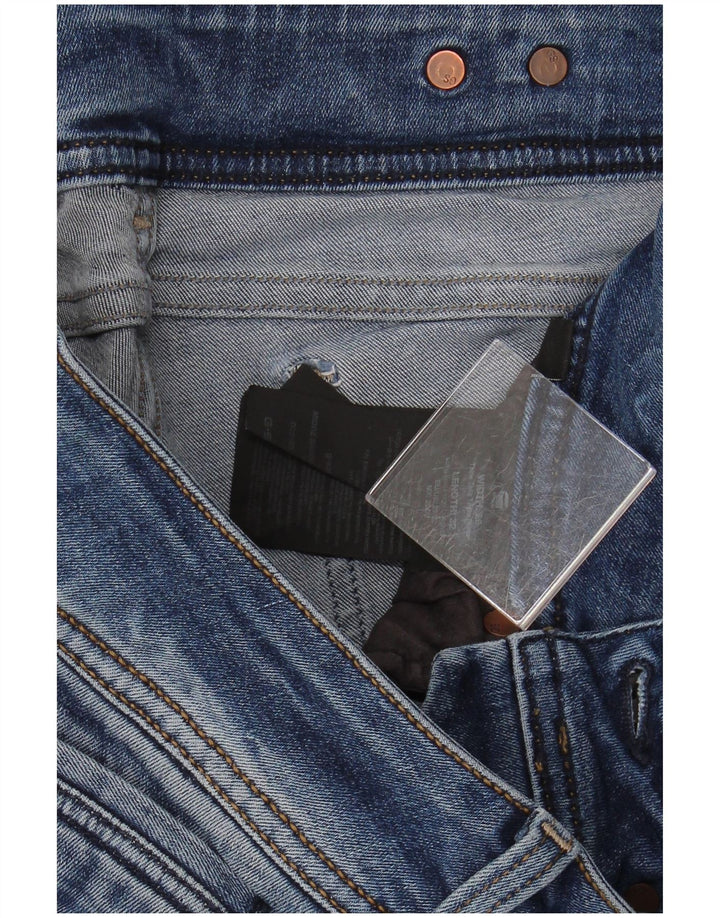 Женские узкие джинсы G-STAR W29 L29 синие, хлопок