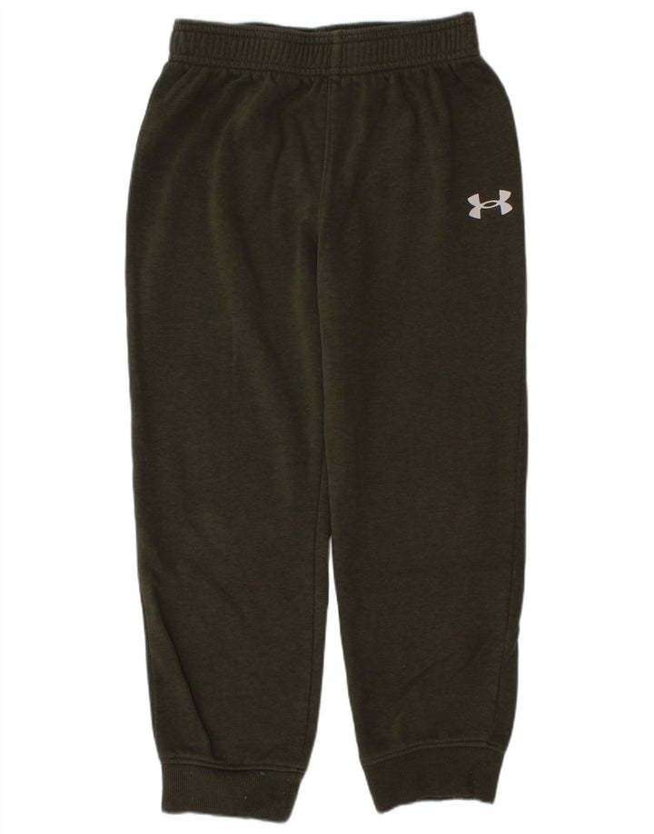 Спортивный костюм для мальчиков Under Armour Брюки-джоггеры 6-7 лет цвета хаки