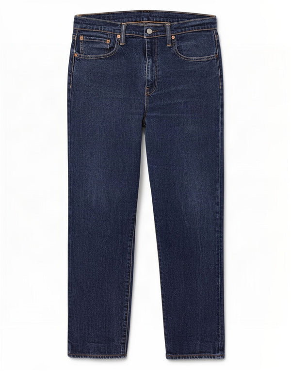 Мужские зауженные джинсы Levi's 502 W33 L28 Темно-синие, хлопок