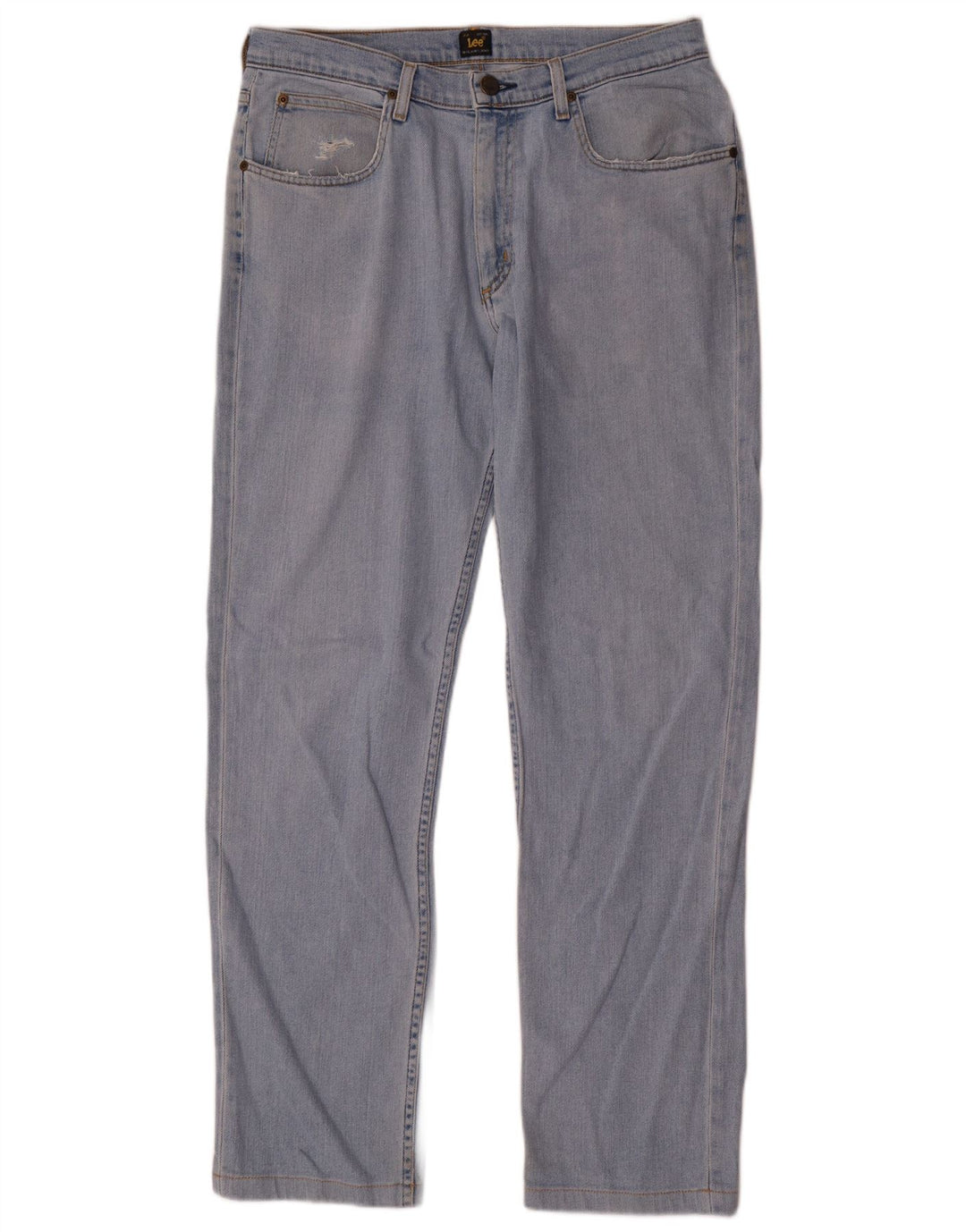 Мужские прямые джинсы Lee Brooklyn W33 L32, синий хлопок