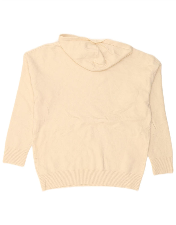 Мужской свитер с капюшоном Zara, маленький Off White