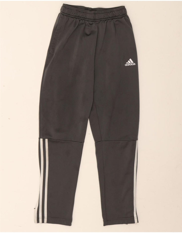 Спортивные брюки Adidas для мальчиков 11-12 лет, серый полиэстер
