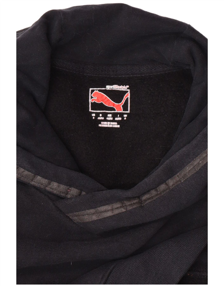 Мужской джемпер с капюшоном PUMA, маленький черный