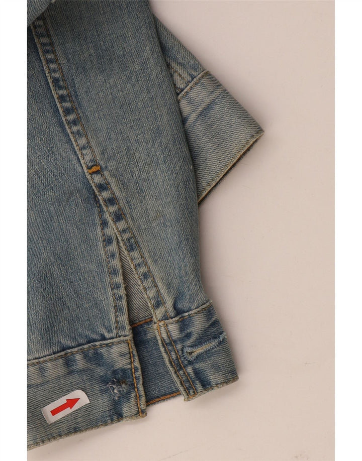 Мужская джинсовая куртка Levi's UK 40, большая синяя