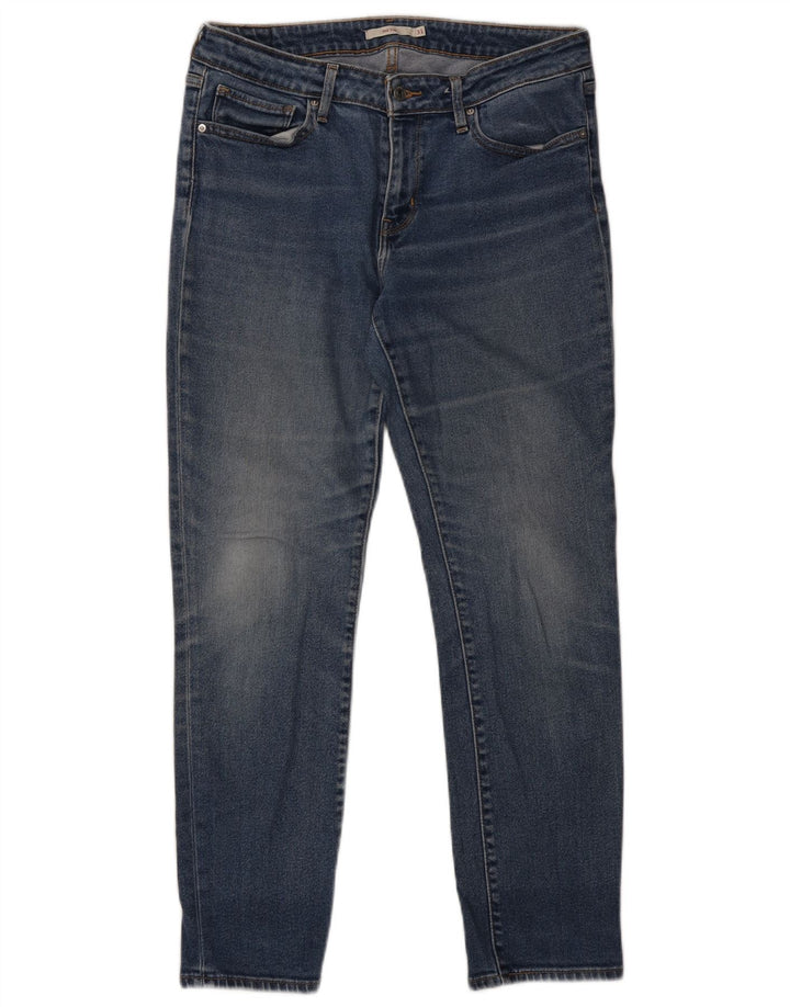 Женские джинсы LEVI'S 712 Slim W31 L28 Синие, хлопок