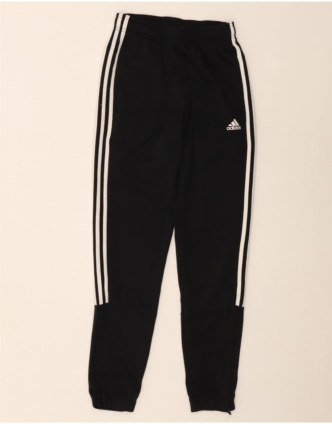 Женские спортивные брюки Adidas Joggers UK 10, маленькие черные полиэстер