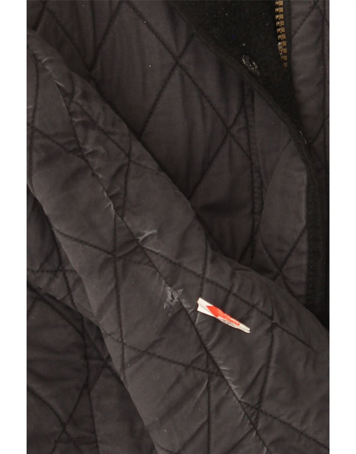 Женская стеганая куртка Barbour UK 8, маленькая, темно-синяя