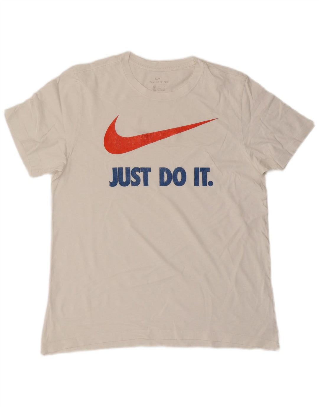 Мужская футболка с рисунком Nike, большой белый хлопок