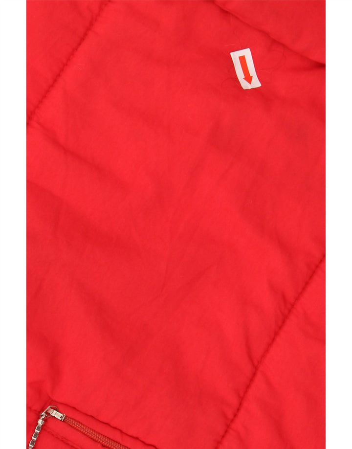 Мужская стеганая куртка BRUGI IT 50, большая красная, полиамид