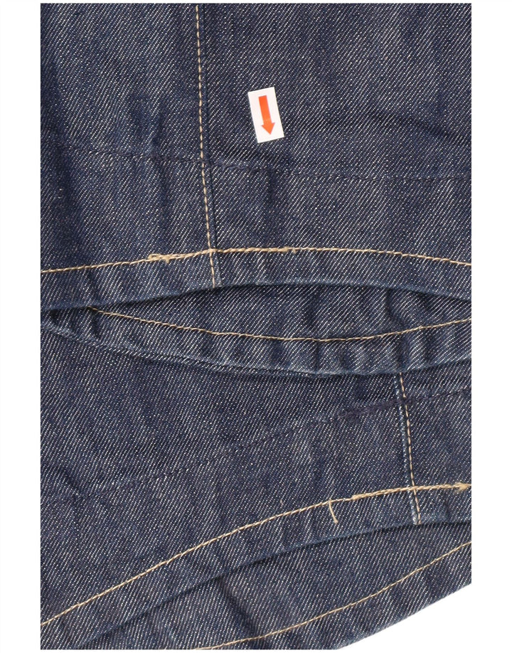 Мужские прямые джинсы LEVI'S 501 W32 L30 синие хлопковые классические