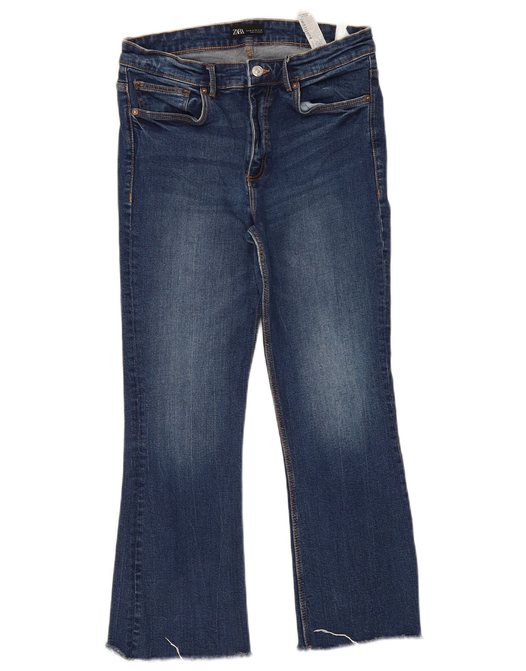 ZARA Womens Bootcut Jeans EU 42 Large W32 L26 Blue Cotton