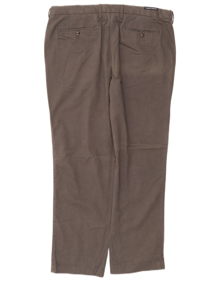 Мужские прямые брюки чинос Marks & Spencer Blue Harbour W40 L31 серые