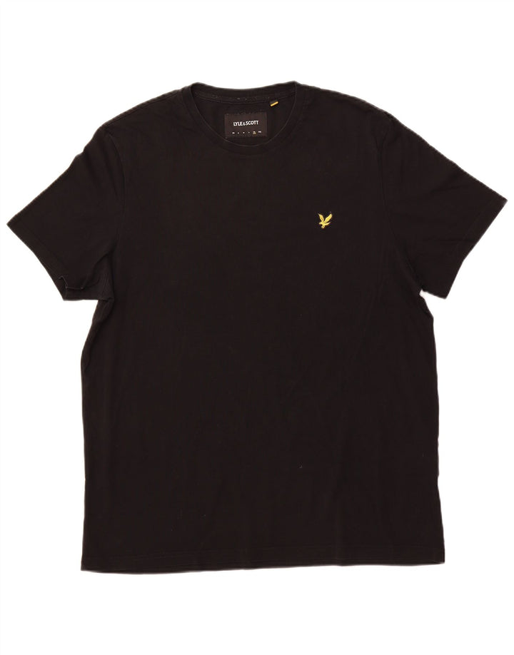 Мужская футболка LYLE & SCOTT XL, черный хлопок