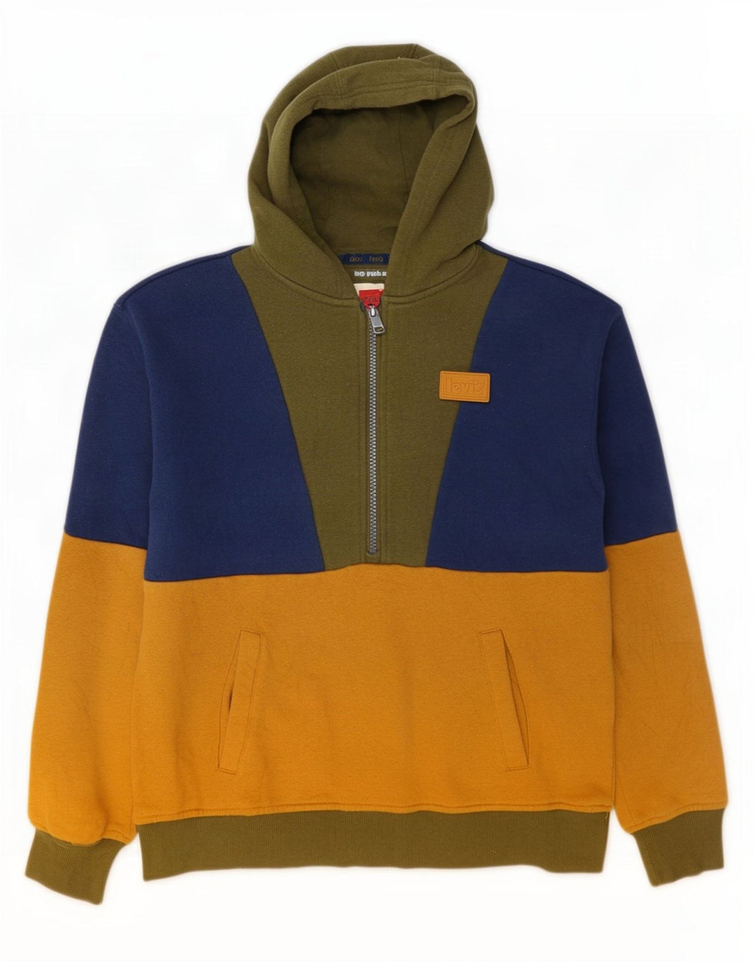 Джемпер с капюшоном Levi's для мальчиков 12-13 лет, большой, разноцветный