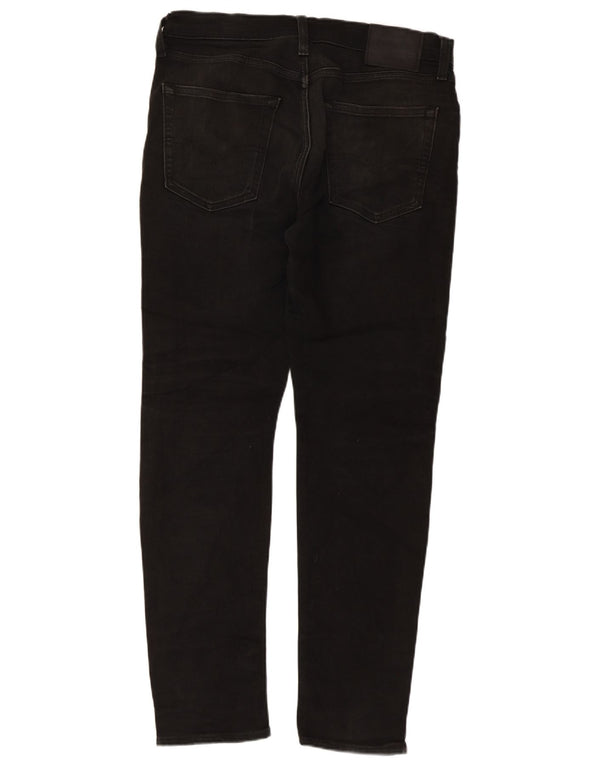 Мужские зауженные джинсы Levi's 512 W34 L32, черный хлопок