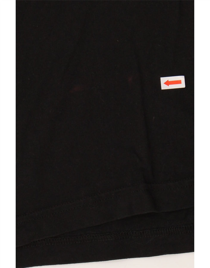 ADIDAS Mens T-Shirt Top Large Black Cotton Vintage Adidas and Second-Hand Adidas from Messina Hembry 