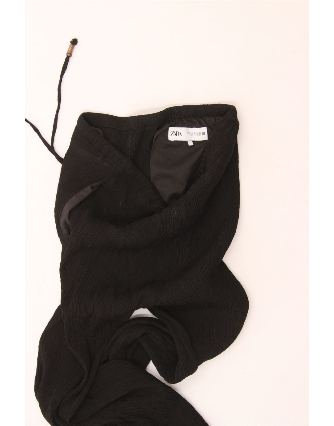 ZARA Womens High Waist Bootcut Trousers Small W30 L32 Black Vintage Zara and Second-Hand Zara from Messina Hembry 