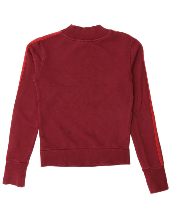 Женский свитер Adidas Jumper UK 6 XS Бордовый хлопок