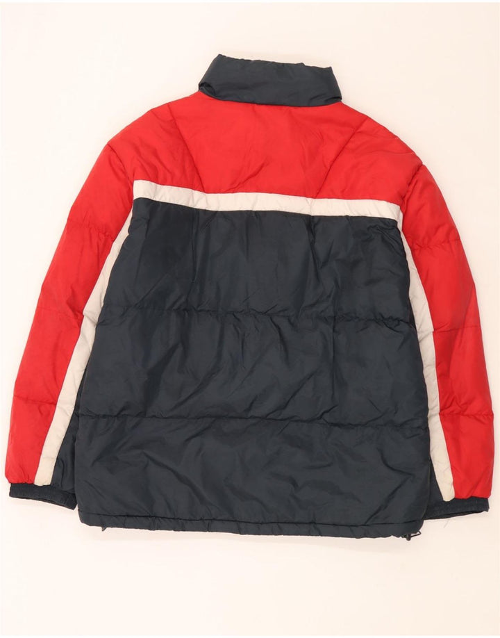 Мужская стеганая куртка Fila IT 56 XL Темно-синий с цветными блоками