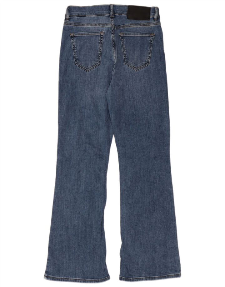 Женские расклешенные джинсы Marks & Spencer Autograph UK 10, маленькие W26 L30, синие