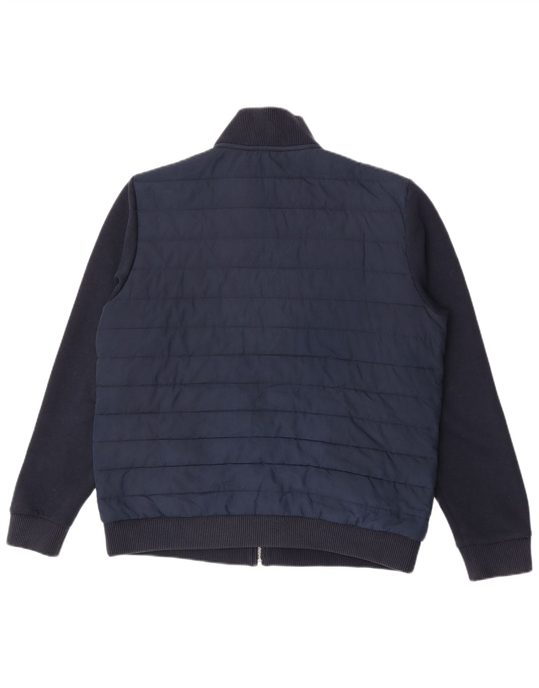 Мужская стеганая куртка Marks & Spencer UK 42 XL темно-синяя полиэстер