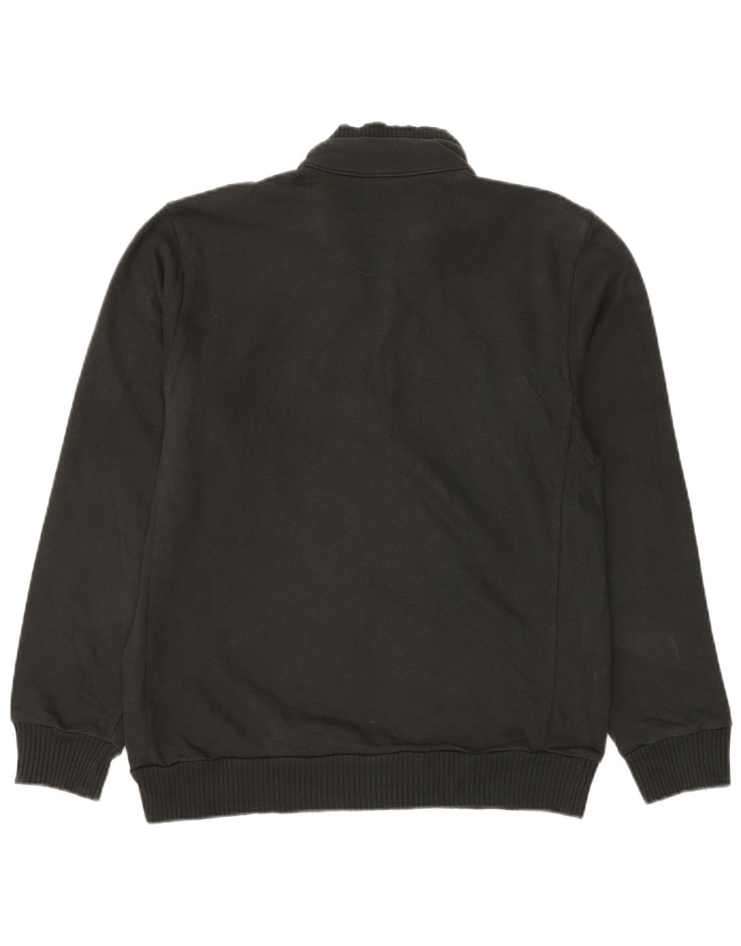 Мужской классический свитер с воротником на молнии Champion, джемпер среднего размера, черный хлопок, хлопок