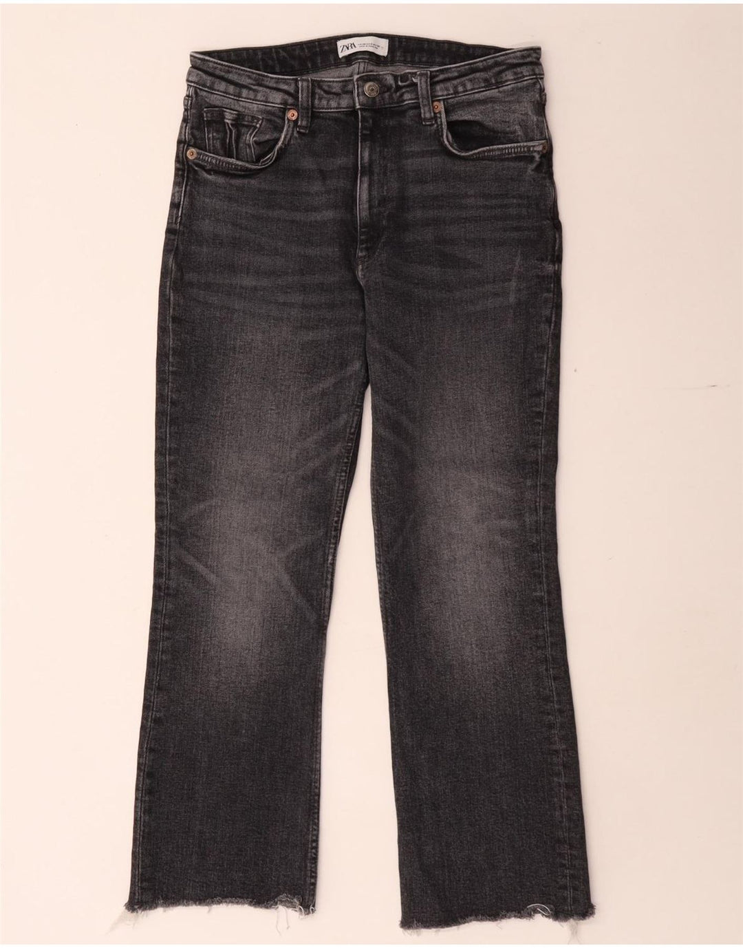 Женские джинсы Bootcut Zara EU 38 Small W28 L26 Серые