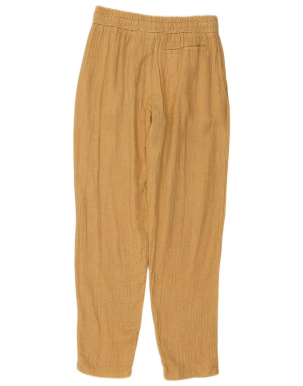 Женские зауженные брюки чинос Zara Medium W28 L30 Бежевые