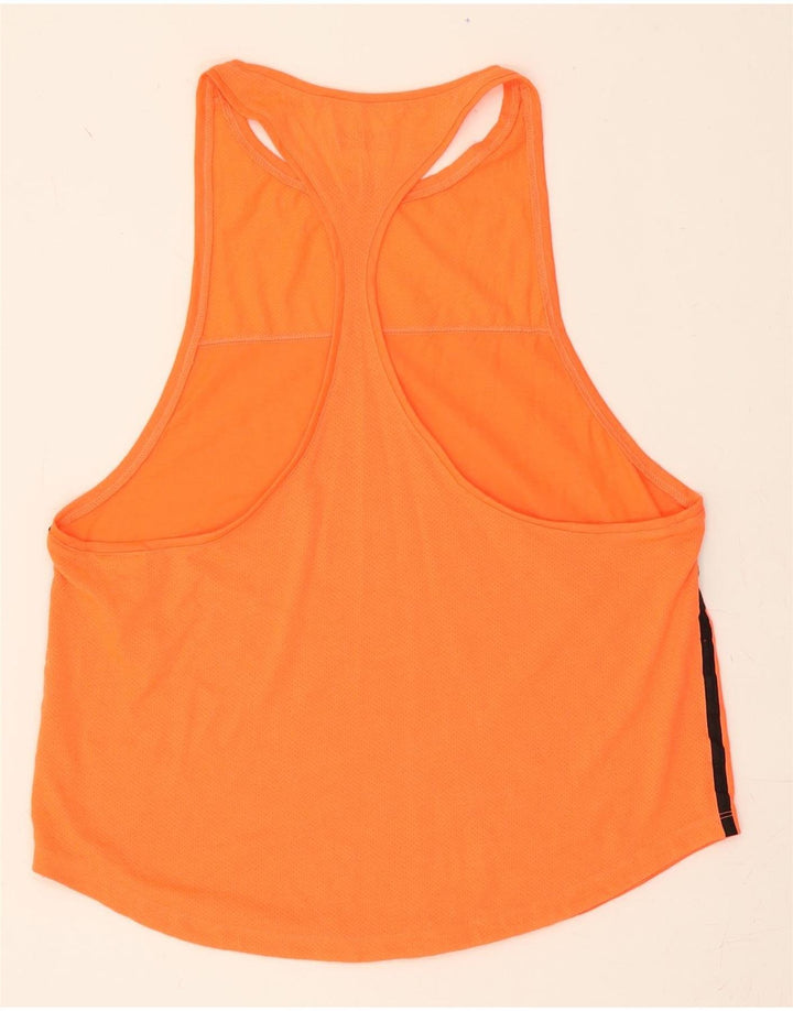 REEBOK Womens Vest Top UK 16 Large Orange Polyester Vintage Reebok and Second-Hand Reebok from Messina Hembry 