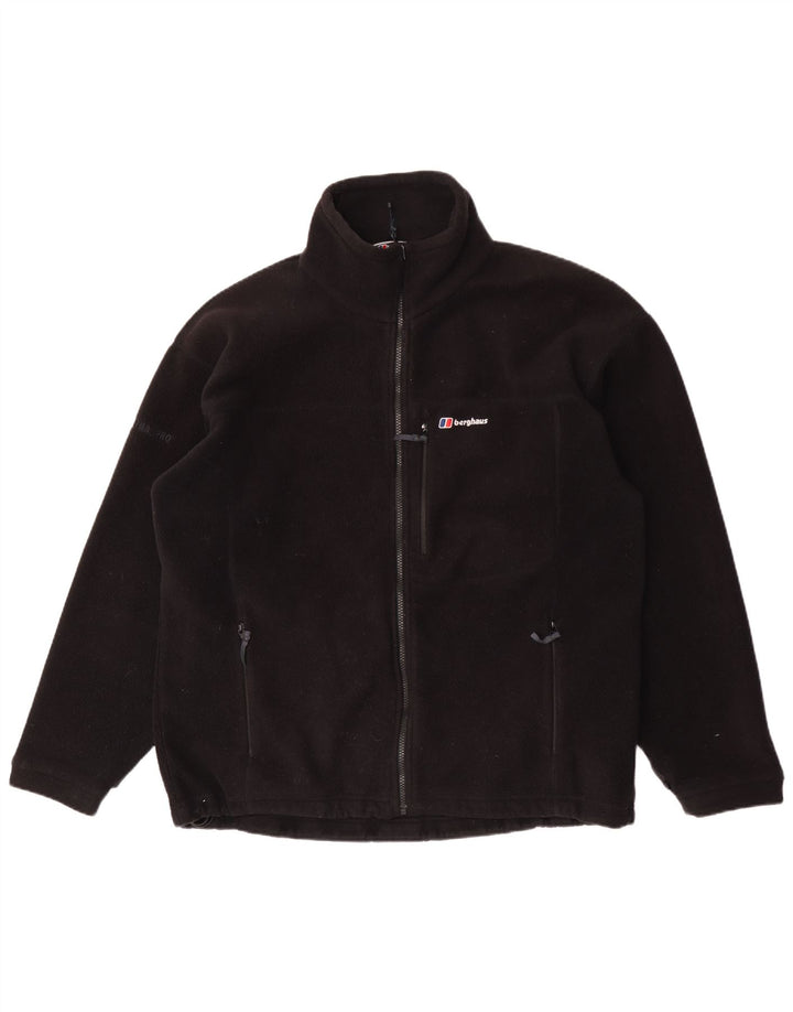 Мужская флисовая куртка BERGHAUS UK 42 XL, черный полиэстер