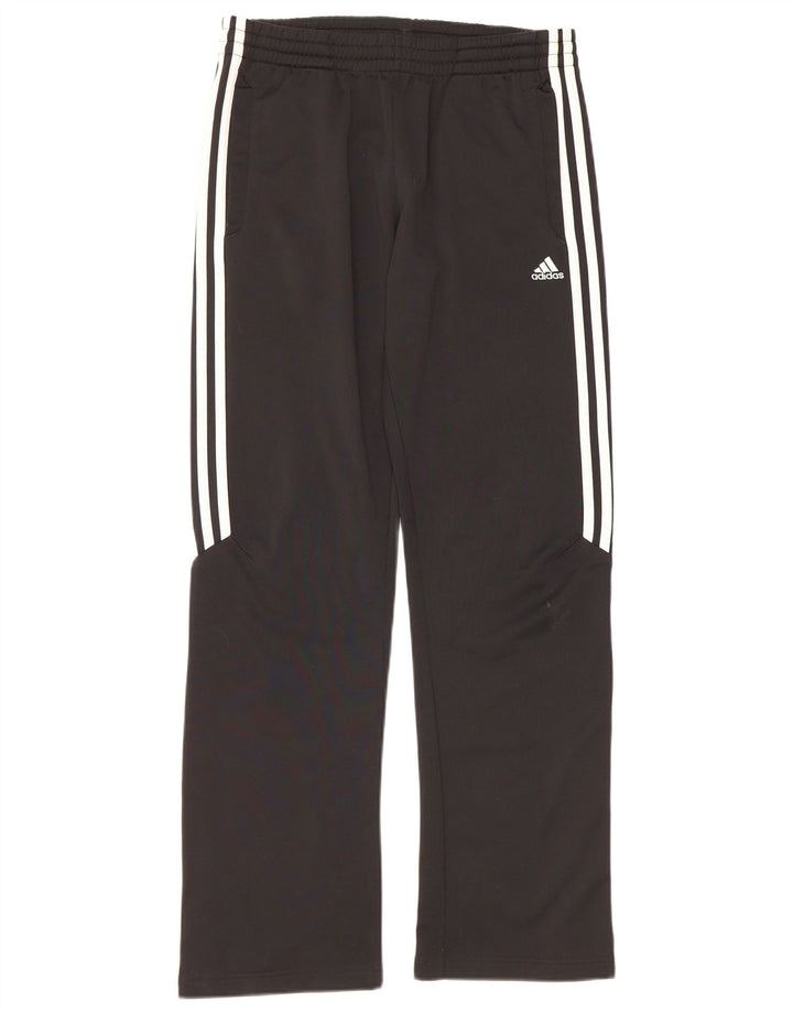 Женские спортивные брюки Adidas UK 14, средний черный полиэстер