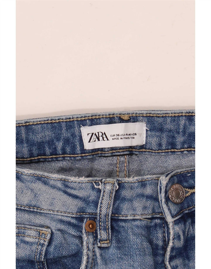 Женские джинсы Bootcut Zara EU 36 XS W26 L25 синие