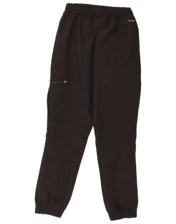 Adidas Mens Climalite Cargo Tracksuit Брюки Джоггеры Маленькие Черные