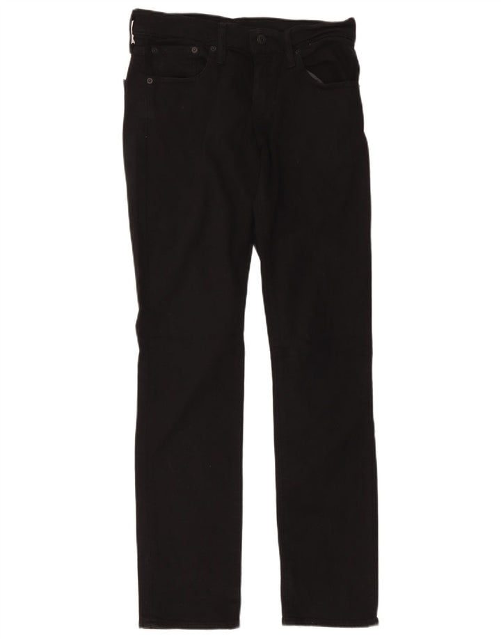 Мужские джинсы Levi's Slim 511 W28 L32, черный хлопок