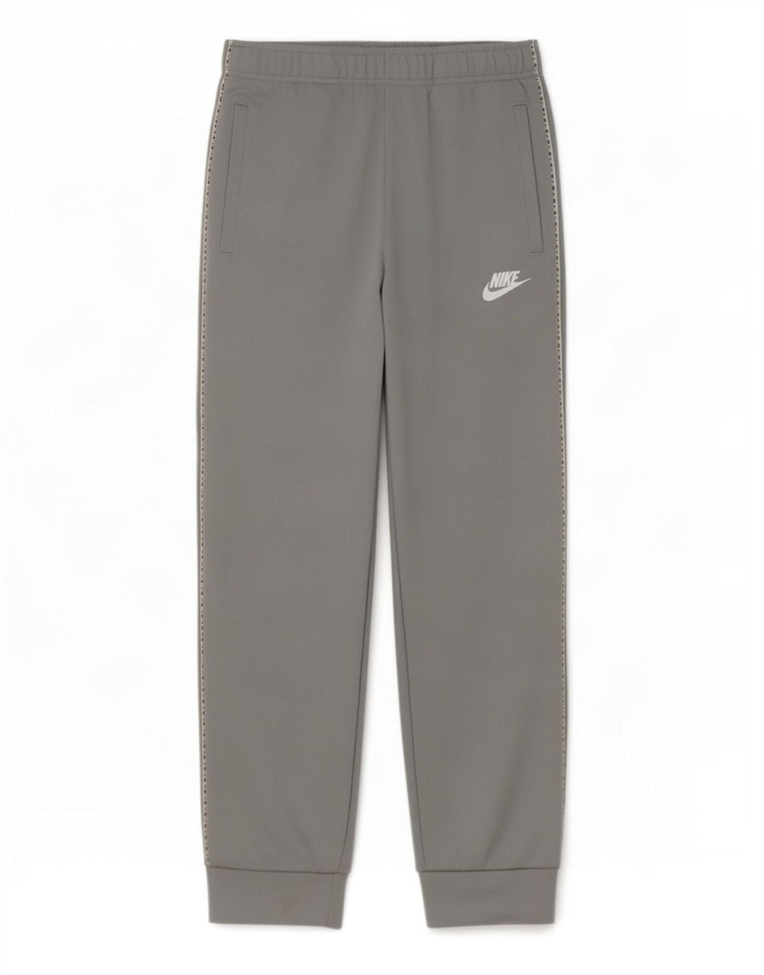 Спортивный костюм Nike для мальчиков, брюки для бега, 12–13 лет, большой размер, серый полиэстер
